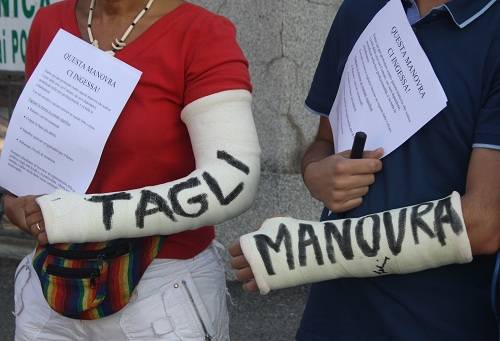 malnate sciopero manovra governo samuele astuti