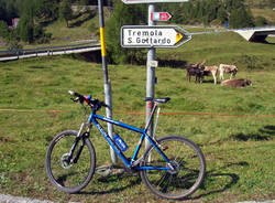 Mario Pistocchini bici germignaga san gottardo