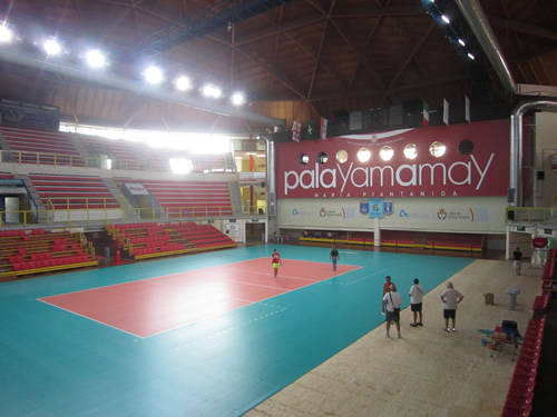 palayamamay pallavolo europei lavori palazzetto busto arsizio gerflor