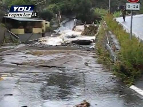 alluvione in Liguria