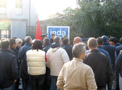 sciopero manifestazione inda caravate ottobre 2011