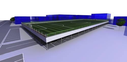 campo sportivo parcheggio giubiano pd