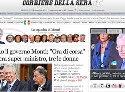 galleria giornali governo monti