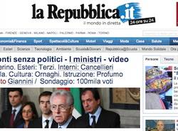galleria giornali governo monti