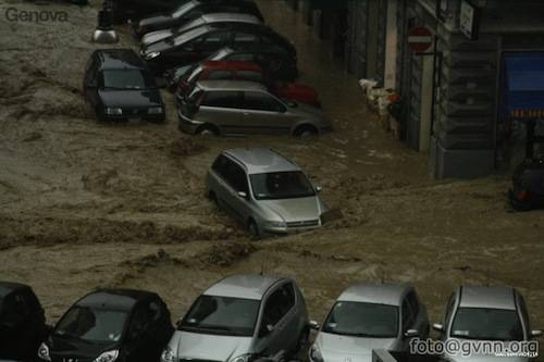 genova alluvione foto genova24.it