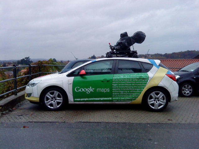 Google Car a Cardana di Besozzo