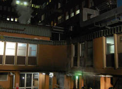 incendio ospedale busto arsizio novembre 2011