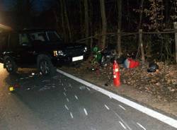 Incidente a Brinzio, morto un motociclista (inserita in galleria)