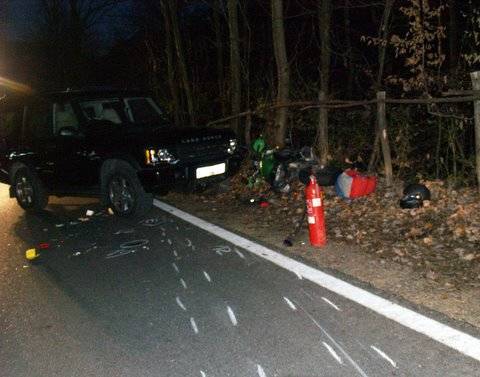 Incidente a Brinzio, morto un motociclista (inserita in galleria)