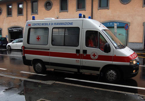 incidente castellanza motorino scooter pioggia