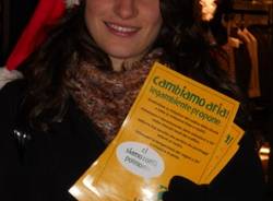 Blitz di Legambiente in centro a Varese (inserita in galleria)