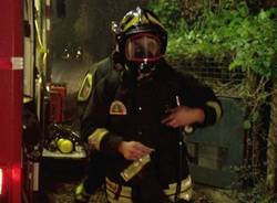 incendio villa galliate lombardo