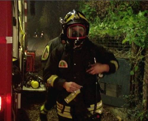 incendio villa galliate lombardo