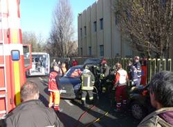 Incidente a Gazzada Schianno (inserita in galleria)