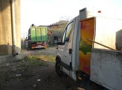 sgombero campo nomadi mornera via pacinotti gallarate (per gallerie fotografiche)