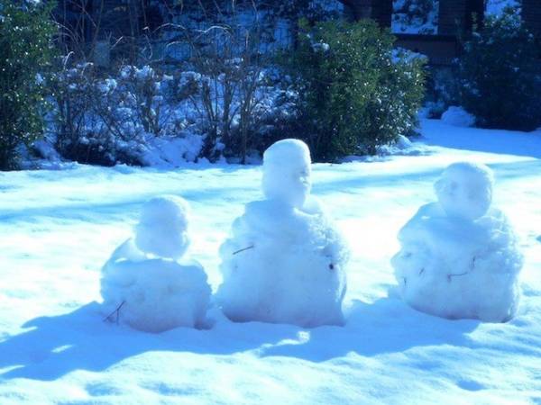 Artisti della neve (inserita in galleria)