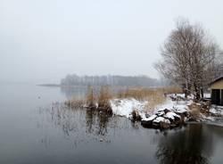 Cazzago, Giazér e lago sotto la neve (inserita in galleria)