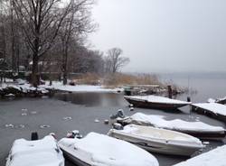 Cazzago, Giazér e lago sotto la neve (inserita in galleria)