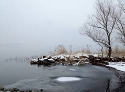 Cazzago, Giazér e lago sotto la neve (inserita in galleria)