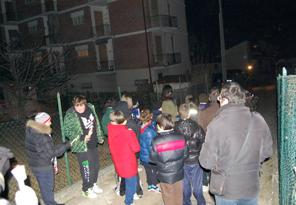 Fiaccolata per Mattia (inserita in galleria)