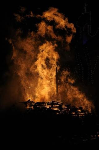Il Falò di sant'Antonio, foto dei lettori (inserita in galleria)