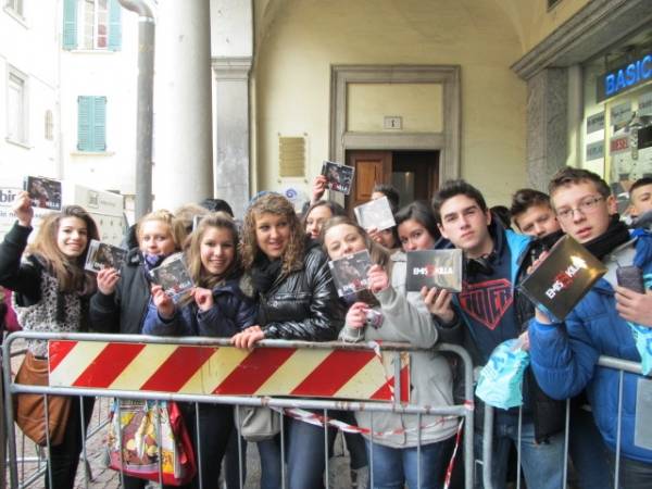 Il rapper Emis Killa a Varese (inserita in galleria)