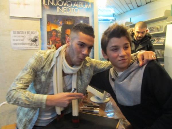 Il rapper Emis Killa a Varese (inserita in galleria)