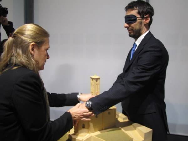 In visita al Museo Tattile con vice-sindaco e assessori  (inserita in galleria)