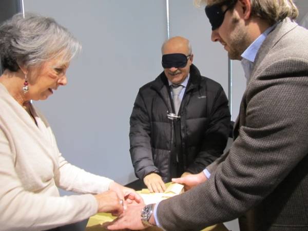 In visita al Museo Tattile con vice-sindaco e assessori  (inserita in galleria)