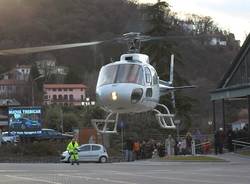 La befana in elicottero (inserita in galleria)