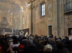 La messa nella chiesa di S.Antonio (inserita in galleria)