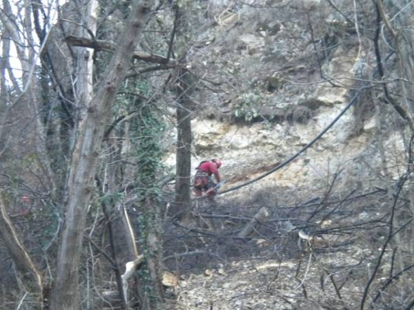 Lavori al Sacro Monte (inserita in galleria)