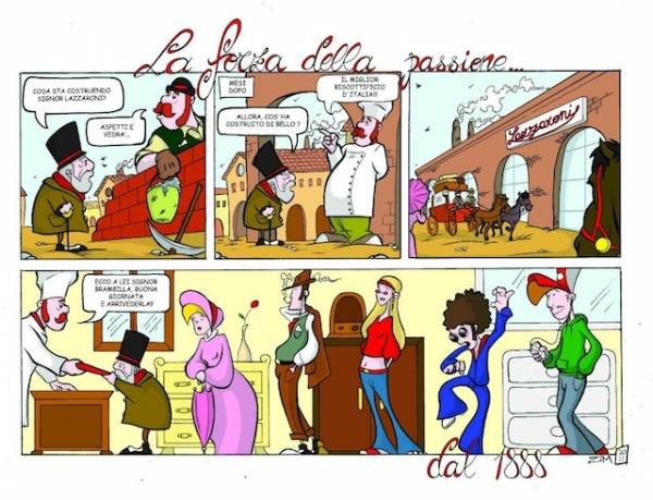 Lazzaroni a fumetti (inserita in galleria)