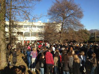 Le scuole evacuate nel Varesotto (inserita in galleria)