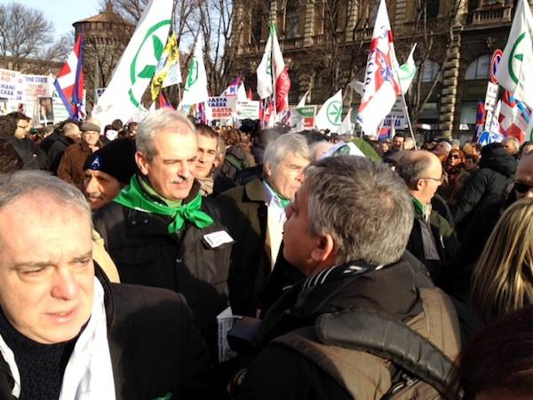 manifestazione lega milano 2012