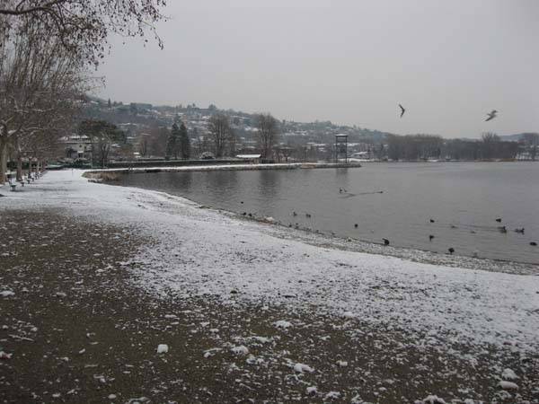 Neve a Gavirate (inserita in galleria)