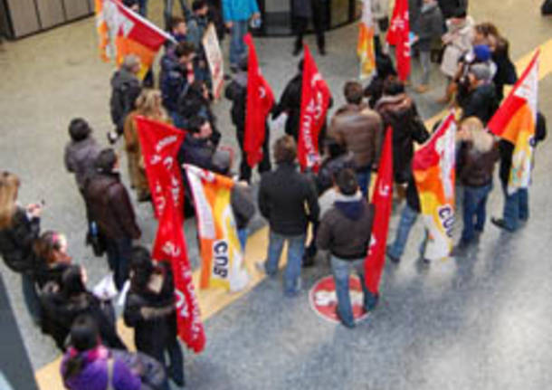 cub manifestazione sindacati malpensa