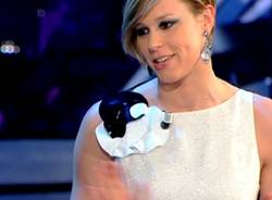 Federica Pellegrini a Sanremo 2012 (inserita in galleria)