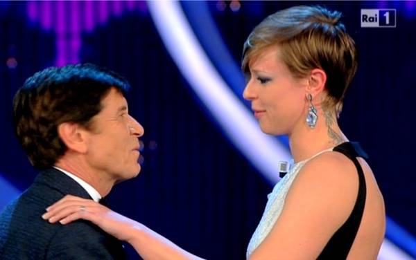 Federica Pellegrini a Sanremo 2012 (inserita in galleria)