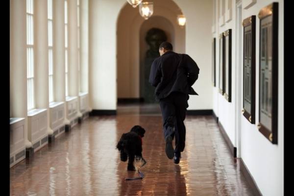 La tenerezza di Obama e la sua famiglia (inserita in galleria)