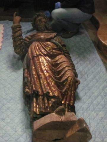 Le staute del '500 al Santuario (inserita in galleria)
