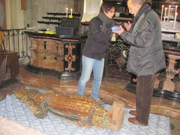 Le staute del '500 al Santuario (inserita in galleria)