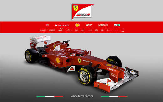 Nuova Ferrari F2012 (inserita in galleria)