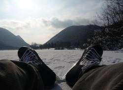 pattinare sul lago