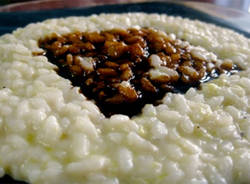 risotto alla liquirizia marco chef