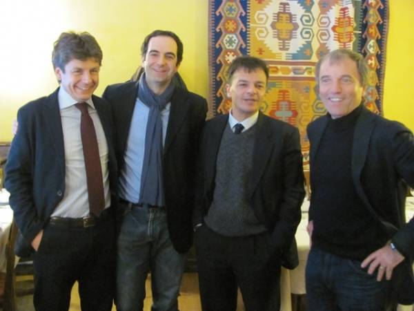Stefano Fassina con il Pd varesino (inserita in galleria)