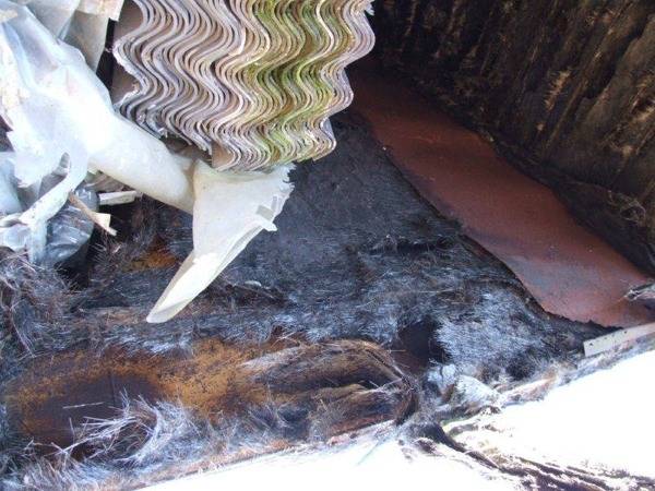 Un tir di Eternit alla Schiranna (inserita in galleria)