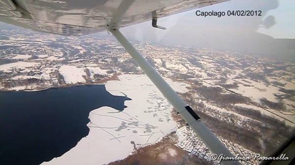 Volo fotografico su una provincia "bianca" (inserita in galleria)