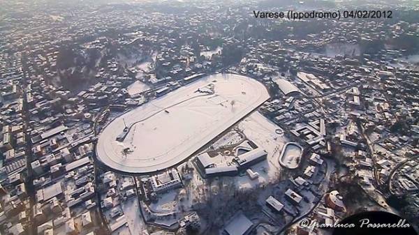 Volo fotografico su una provincia "bianca" (inserita in galleria)