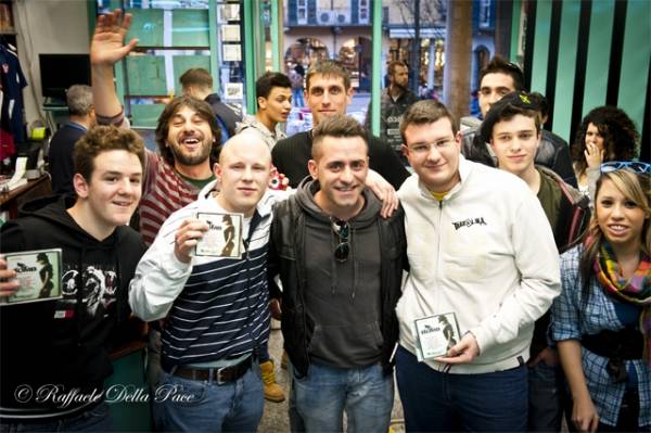 Dj Ross alla Casa del Disco (inserita in galleria)